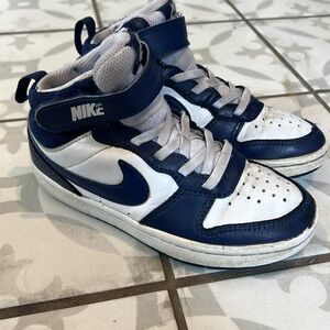 Nike Kids Blue and White Sneakers